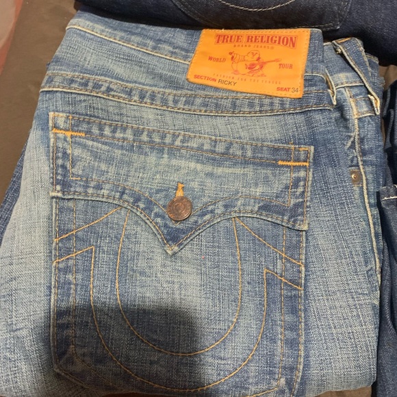 TRUE RELIGION JEANS LIKE NEW SIZE 38 - Picture 13 of 13